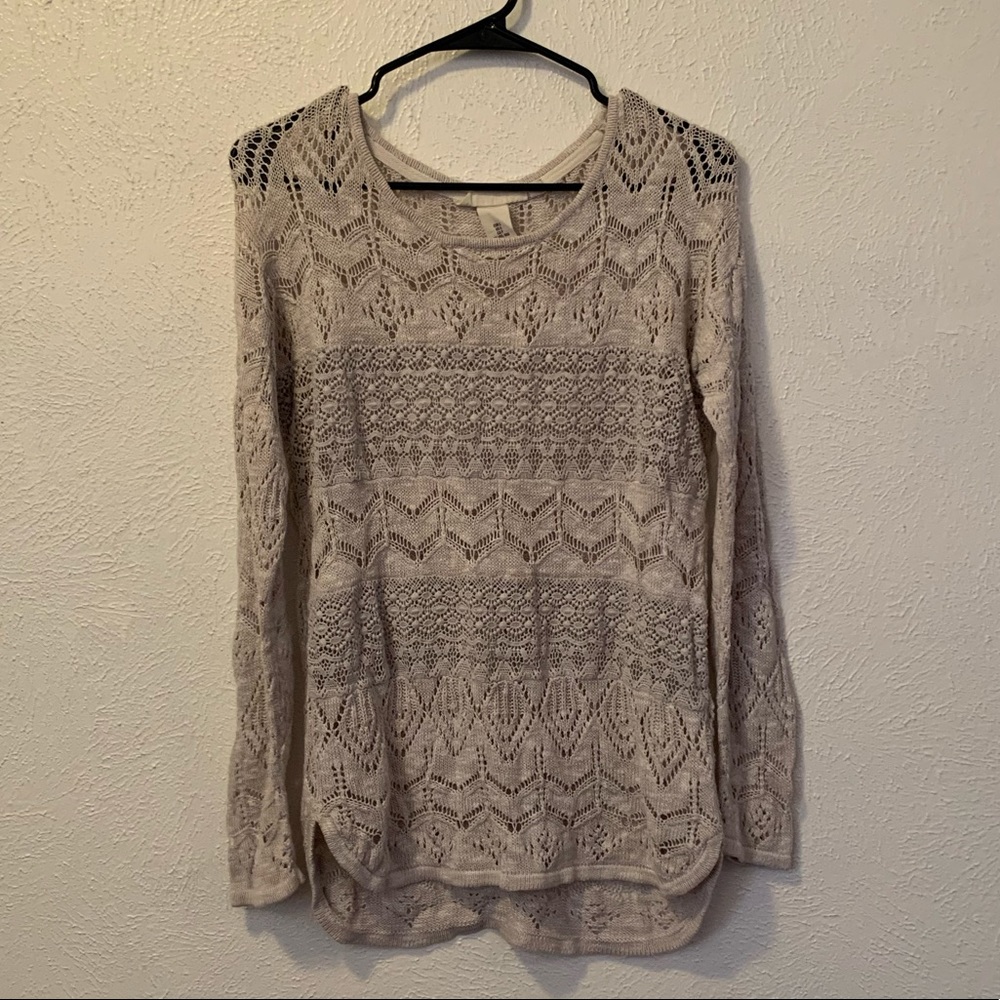 Label of Graded Good Knitted Top Small